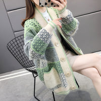 Women’s Soft Knit Cardigan – Oversized Button-Up Casual Sweater